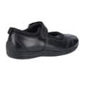 Miniatyrbilde 2 av 4: Hush Puppies Girls Clara Leather School Shoes
