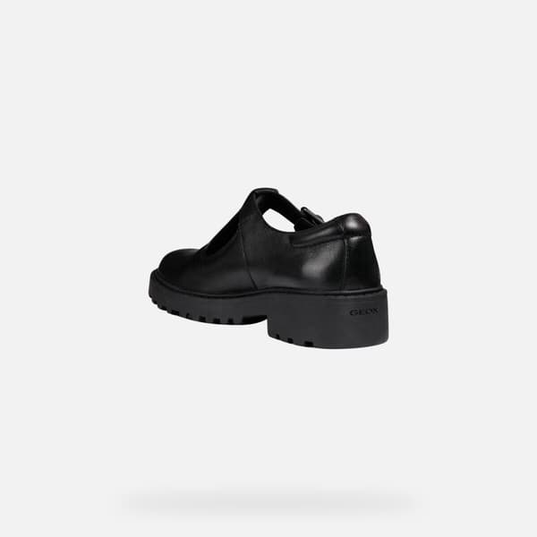 Geox Girls Casey Leather Mary Janes