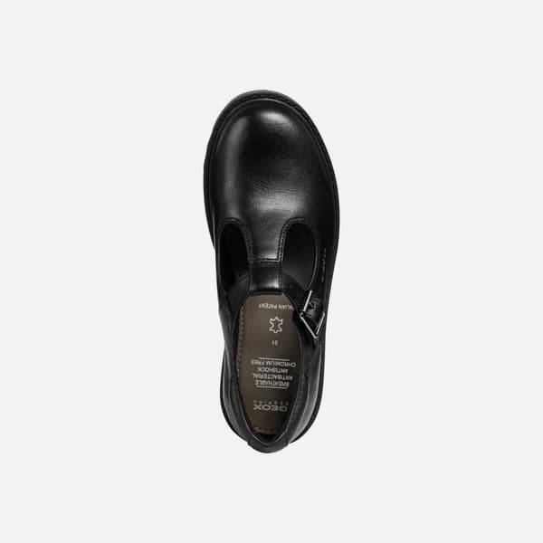 Geox Girls Casey Leather Mary Janes