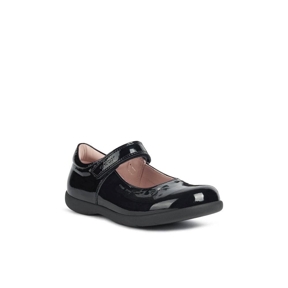 Geox Flickor Naimara Ballerina Patent Leather Mary Janes