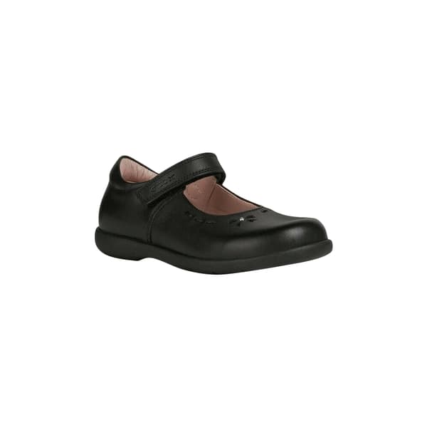 Geox Flickor Naimara Ballerina Läder Mary Janes Black 2.5 UK