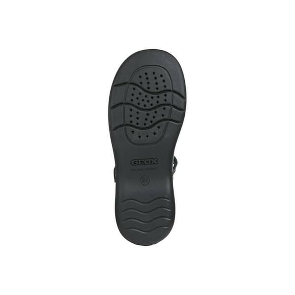 Geox Flickor Naimara T-Bar Leather Ballerina Flats