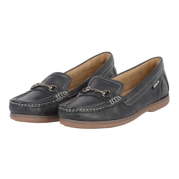 Dublin Womens/Ladies Calmsden Bit Arena Leather Shoes Navy 7 UK