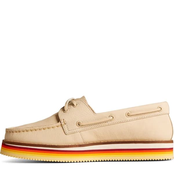 Sperry Womens/Ladies Authentic Original Stacked Leather Boat Shoes