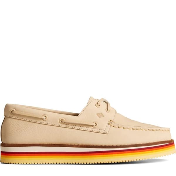 Sperry Womens/Ladies Authentic Original Stacked Leather Boat Shoes
