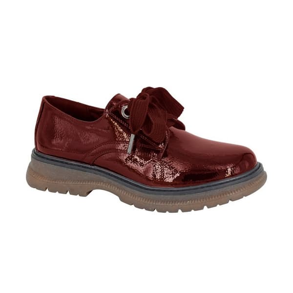 Cipriata Womens/Ladies Febe Patent PU Shoes Burgundy 7 UK