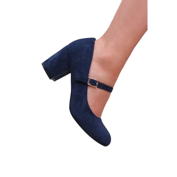 Where's That From Womens/Ladies Araceli Suede Block Heel Mary Janes