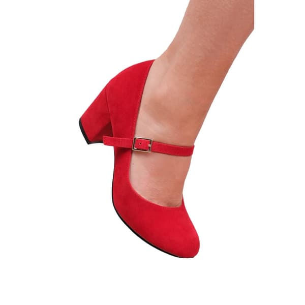 Where's That From Womens/Ladies Araceli Suede Block Heel Mary Janes