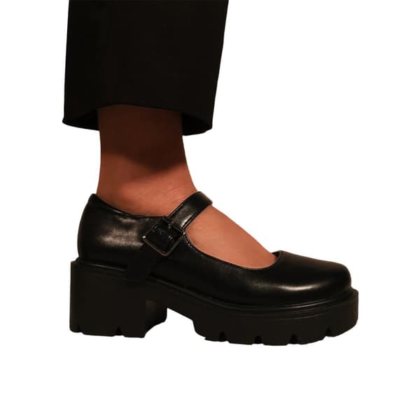 Where's That From Womens/Ladies Rylee Retro Platform Block Heel Mary Janes