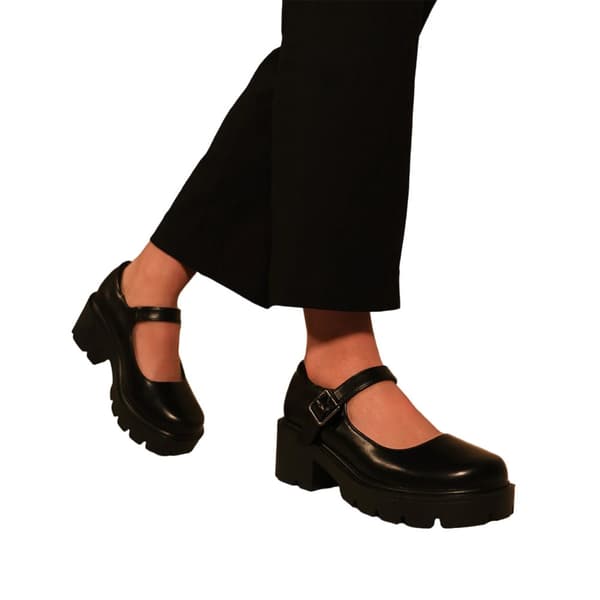 Where's That From Womens/Ladies Rylee Retro Platform Block Heel Mary Janes