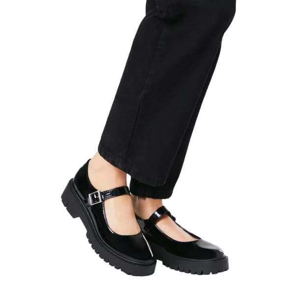 Faith Womens/Ladies Naevia Chunky Heel Mary Janes
