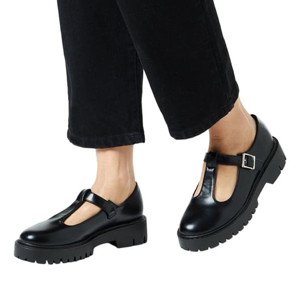 Faith Womens/Ladies Naevias T-Bar Chunky Heel Mary Janes