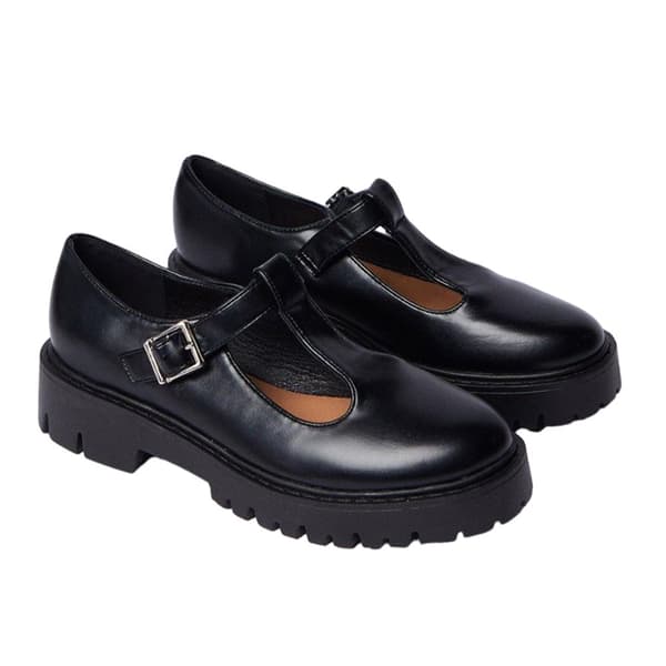 Faith Womens/Ladies Naevias T-Bar Chunky Heel Mary Janes