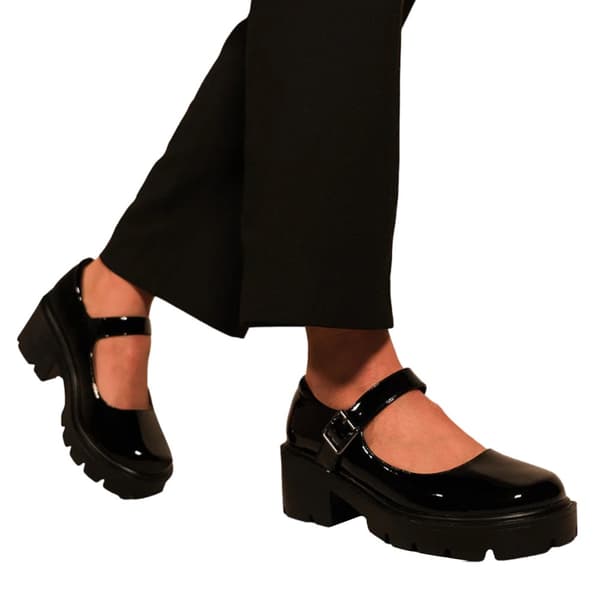 Where's That From Womens/Ladies Rylee Retro Block Heel Mary Janes