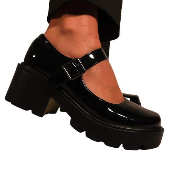 Where's That From Womens/Ladies Rylee Retro Block Heel Mary Janes