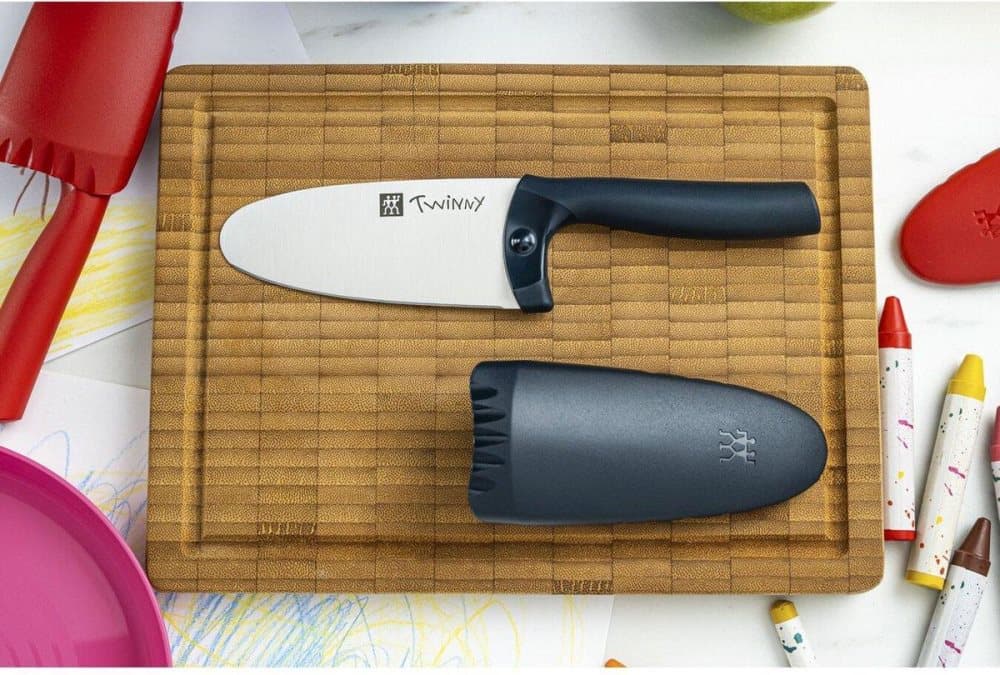Zwilling Twinny Barnkniv - Kniv för barn - Barnkockkniv 10cm - Blå