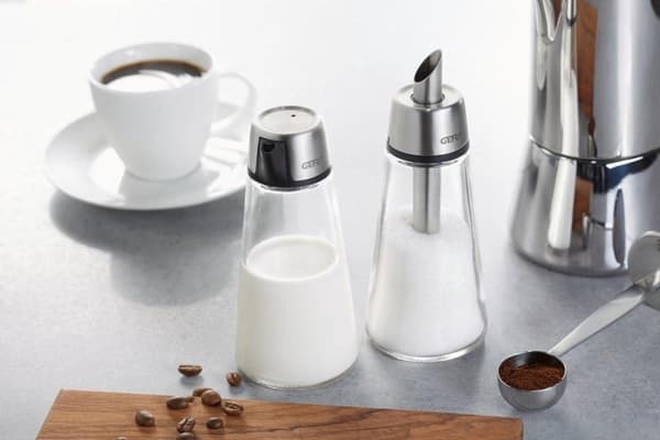 GEFU BRUNCH sokeriautomaatti Lasi, Muovi, Ruostumaton teräs