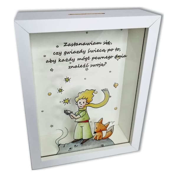 Säästöpossu Pikku prinssi | Koko: 16x12x4cm | SKU: ES0950187PL