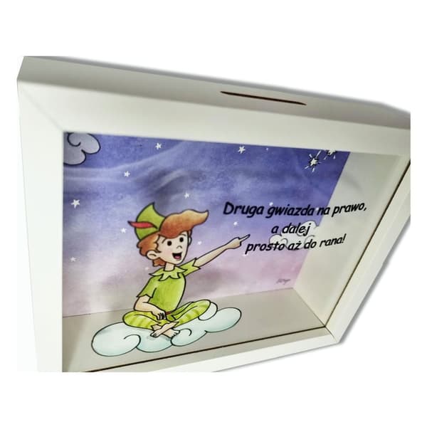 Peter Pan sparegris | Størrelse: 16x12x4cm | SKU: ES0950208PL