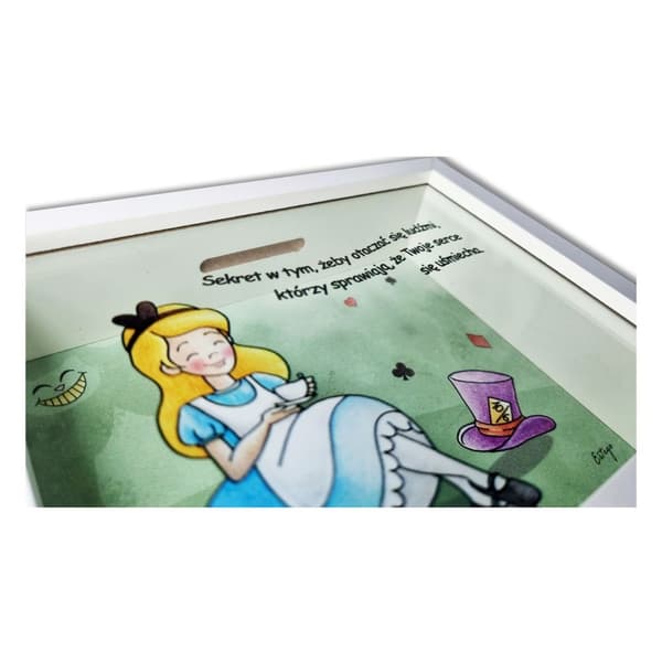 Spargris Alice | Størrelse: 16x12x4cm | SKU: ES0950205PL