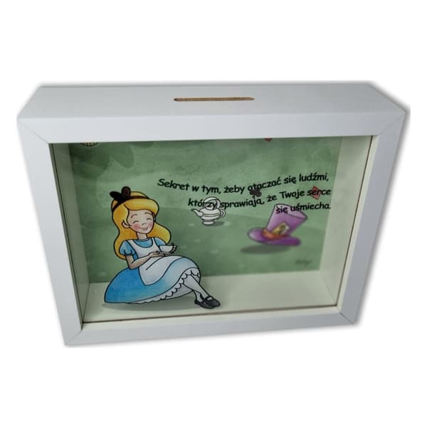 Spargris Alice | Størrelse: 16x12x4cm | SKU: ES0950205PL