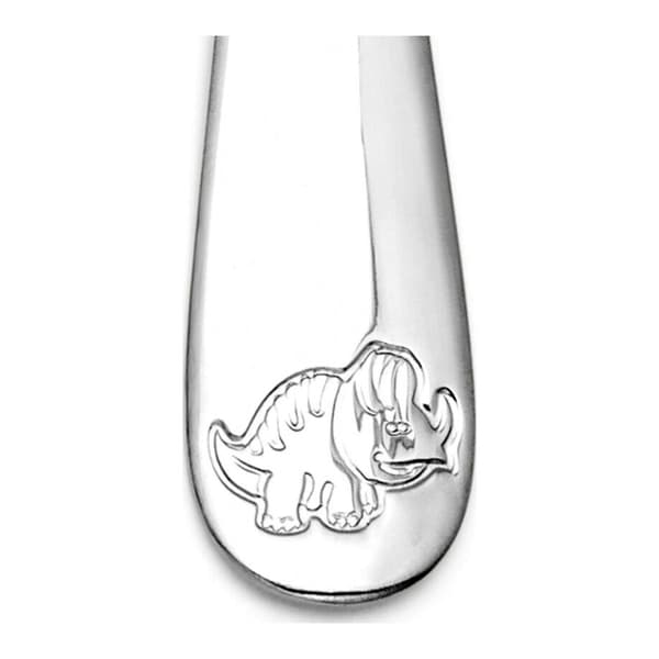 Børnebestik med gravering dinosaurer sæt | Størrelse: 160x169x160x141mm | SKU: ZV6833070