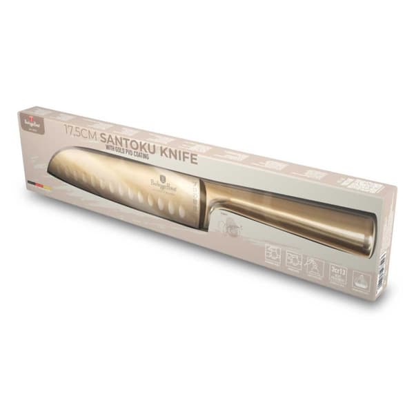 TERÄS SANTOKU VEITSI BERLINGER HAUS 17,5cm BH-2829 GOLD