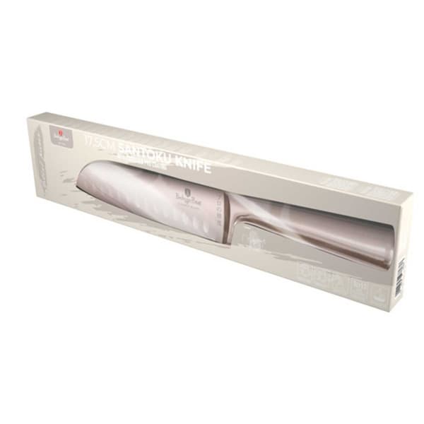 STÅL SANTOKUKNIV BERLINGER HAUS 17,5cm BH-2935 ROSE GULD