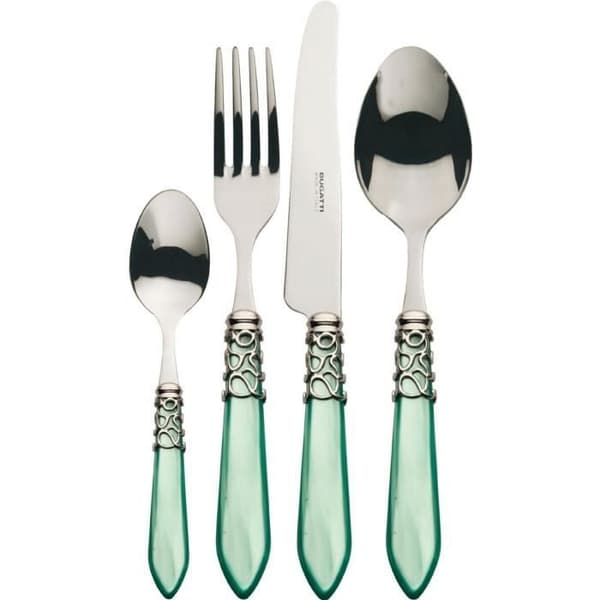 Casa Bugatti MLCVM-S6050 Melodia Chrome Ferrule, vattengrön, 24-delad