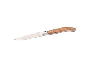 Grillkniv Laguiole 22.5 cm Rustfri stål/Træhåndtag,12 stk/pk