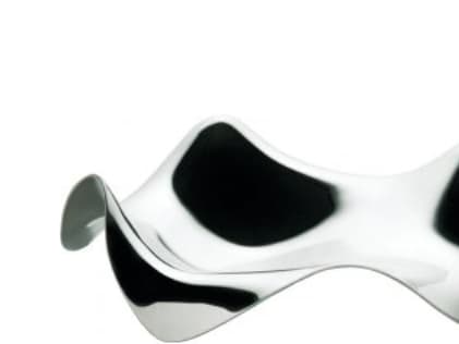Alessi BLIP, Spoon rest, Rostfritt stål, Rostfritt stål, 150 mm, 90 mm, 34 mm
