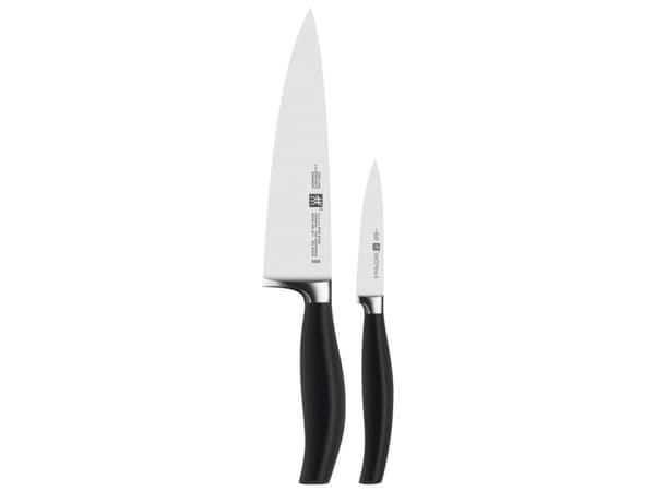 ZWILLING 30142-000-0, Kniv sett, Rustfritt stål, Plast, Rustfritt stål, Sort, 20 cm