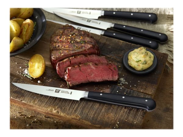 ZWILLING - Steak knife set - 4 stk. - 12 cm - svart