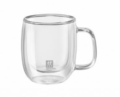 ZWILLING 39500-110, Transparent, Borosilikatglas, Rund, 2 styck, Klar, 80 ml