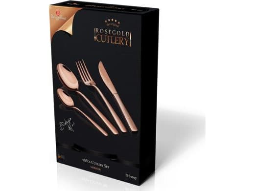 Berlinger Haus BerlingerHaus bestikksett Rose Gull, 16 stk
