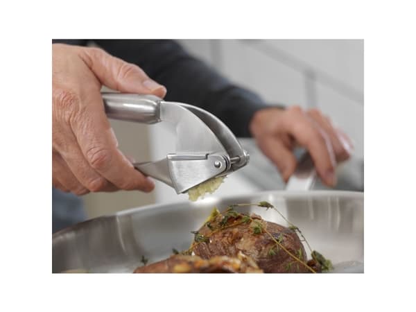 ZWILLING PRO TOOLS, Vitlökspress med handtag, Silver, Rostfritt stål, Rostfritt stål