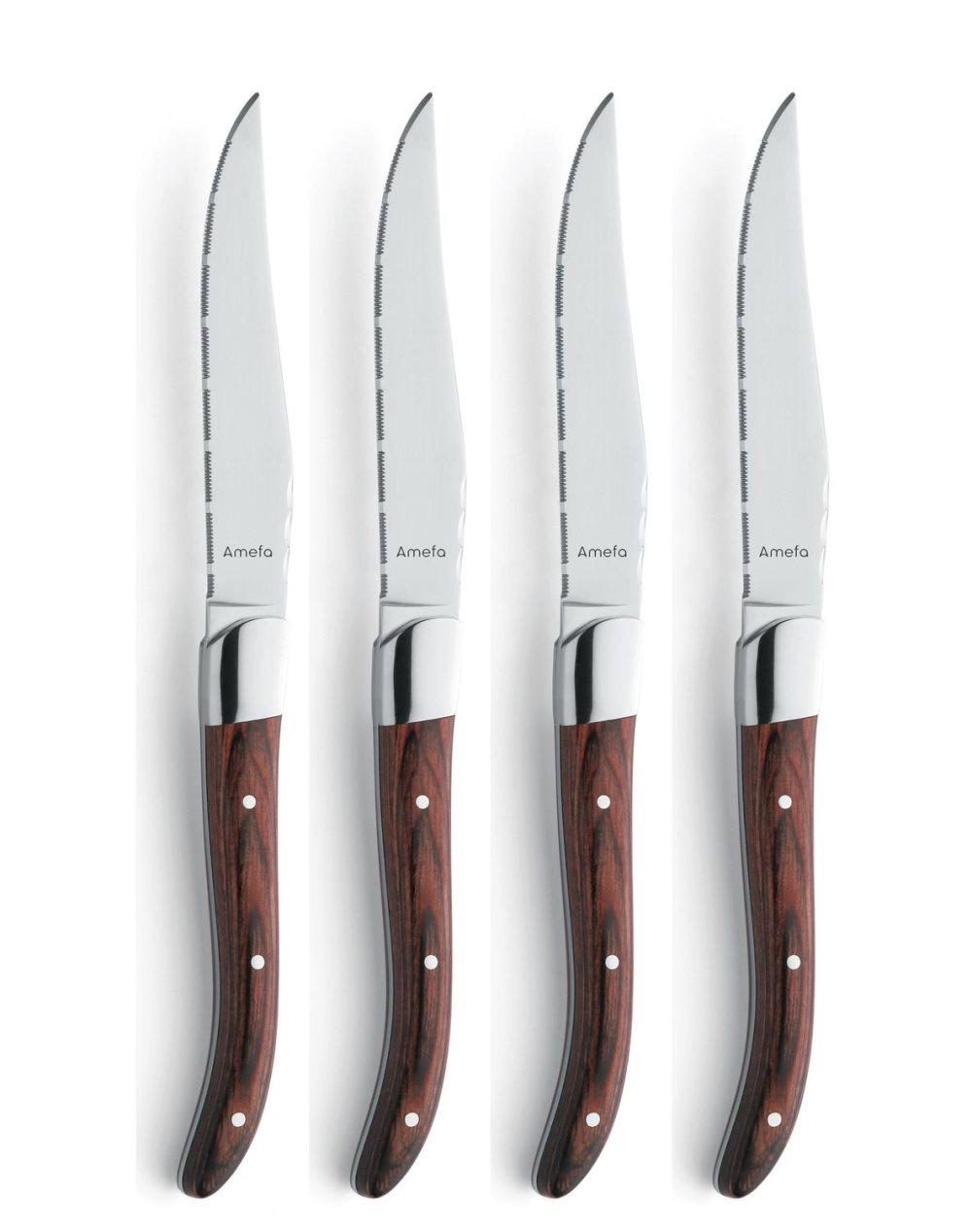 Grillkniv Royal Steak 4-p Brown i träbox