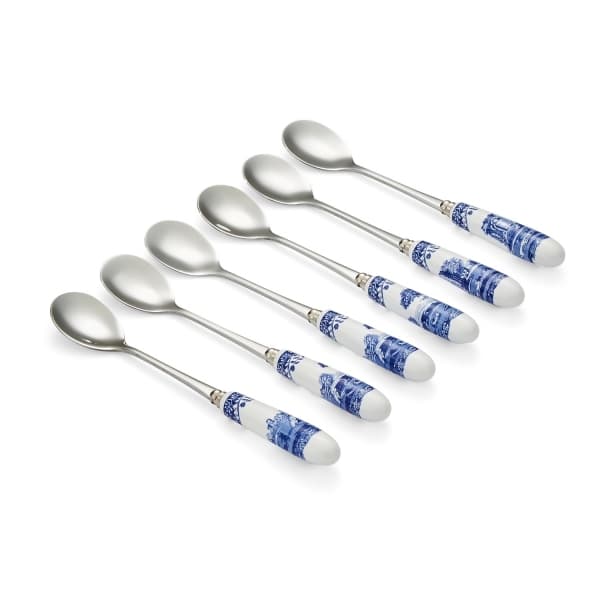 Blue Italian Teaspoon 15cm, 6-pack - Spode
