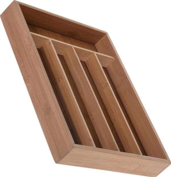 Utmerket Husholdningsinnsats / organisering for bestikkskuff BAMBOO universal