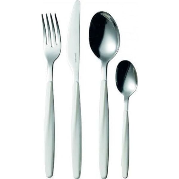 MY FUSION WHITE 24-PLACES BESTÄCKSET - GUZZINI
