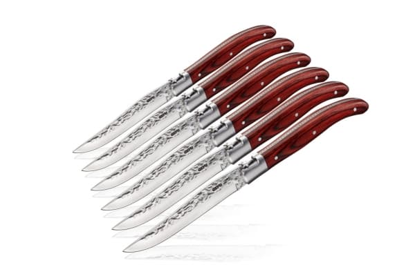 SÆT MED 6 GEFU RANCHO STEAKKNIVE G-13951
