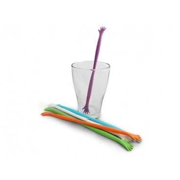 Touillette mixer - Ej specificerad - 5 st - Plast - Färgad - Tål maskindisk