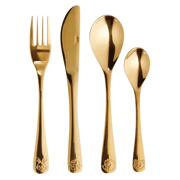 Mini Barnbestick Guld - Aida