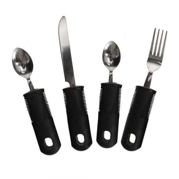 Ergonomiset ruokailuvälineet - 4 kpl