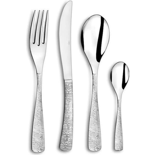 24-delars bestickset - Etnisk - 18/0 rostfritt stål - Blank finish - Basic box - Tål att diska i diskmaskin