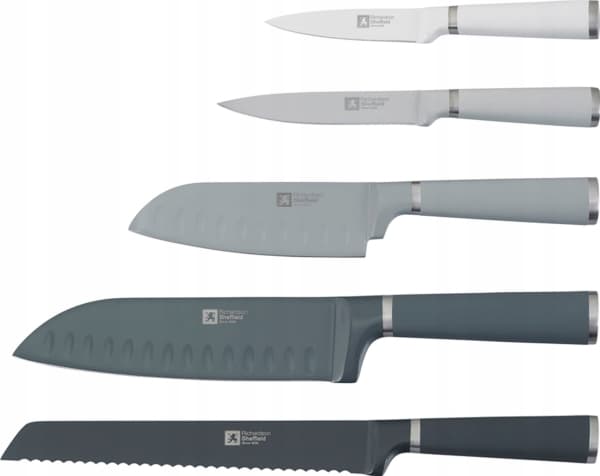 Richardson Sheffield  SEASONS - 5 pc knife block - grey shades