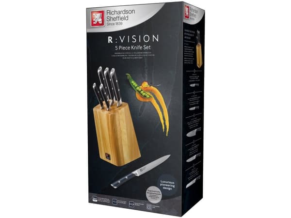 Richardson Sheffield R:VISION - 5 pc block - wood