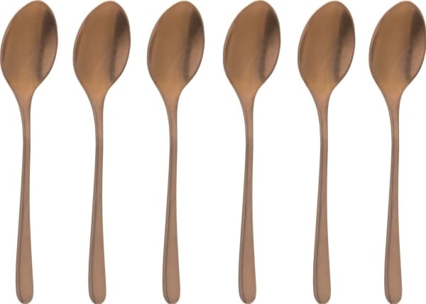 Sambonet Taste PVD 6 antikke kobber Moka skjeer