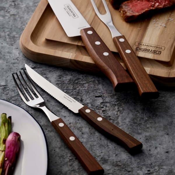 Churrasco Barbecue Cutlery, 12-pack - Tramontina