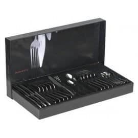 24-delat bestickset - Bugatti - Amalfi - Rostfritt stål - Boxmått 51x28cm - För vuxna